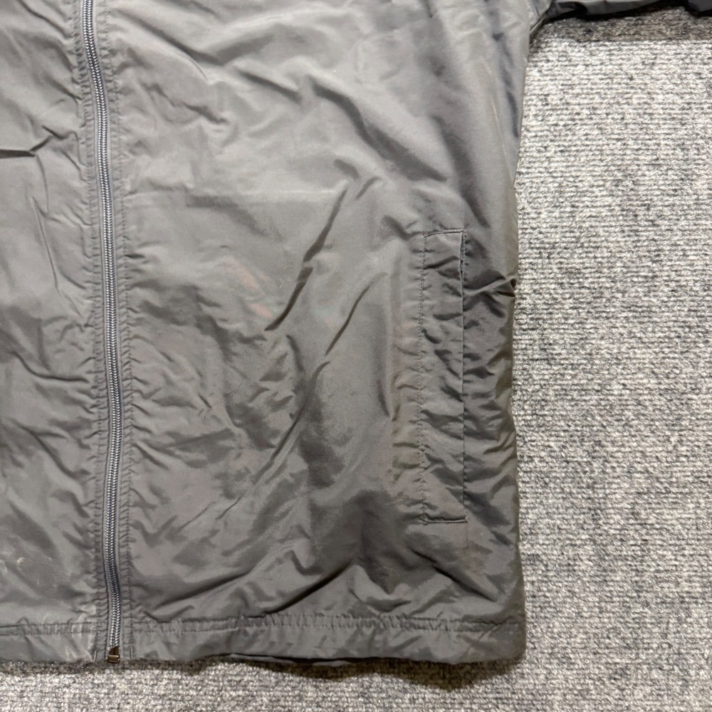 VTG Nike Nylon Jacket Men's L Longsleeve rack Jacket Baby Blue Gray Y2K 90s - Picture 9 of 12